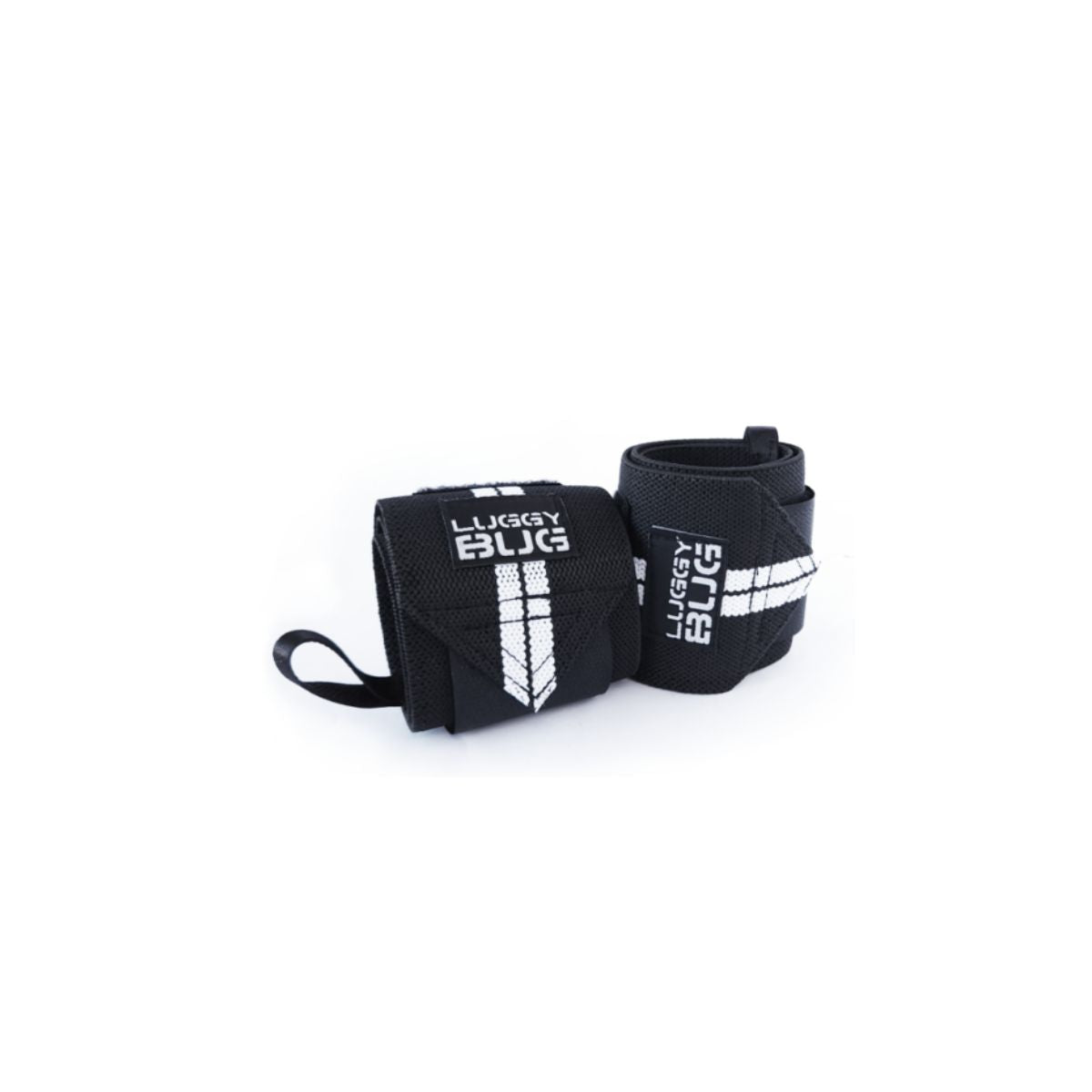 Wrist Wraps – Munhequeira para Treino Elastica - Preto/branco