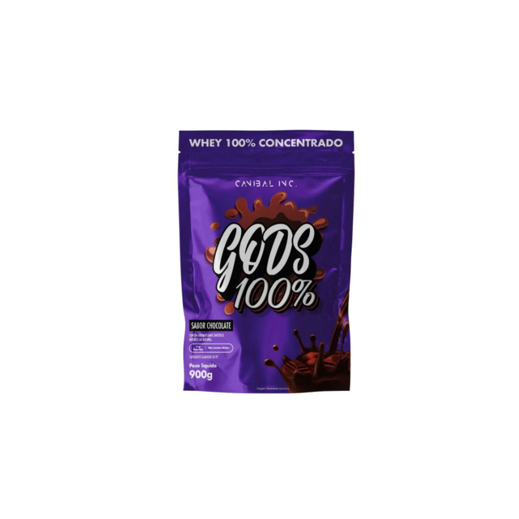 GODS WHEY 100% 900G CHOCOLATE (POUCH)