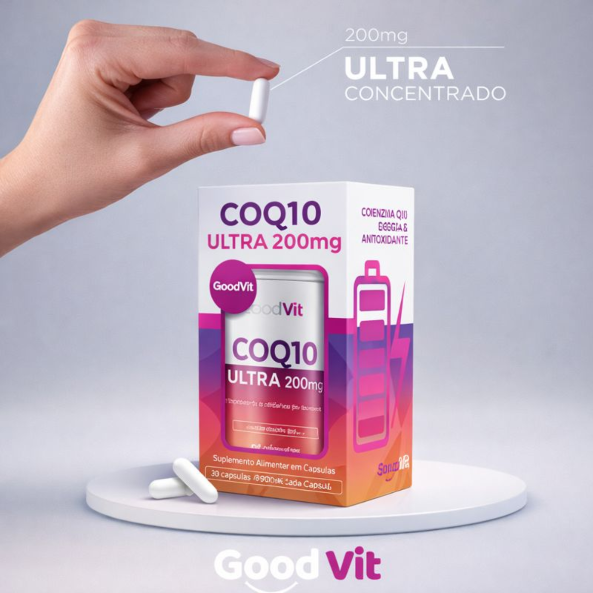 GOOD VIT COENZIMA Q10 ULTRA 200MG C/30CPS
