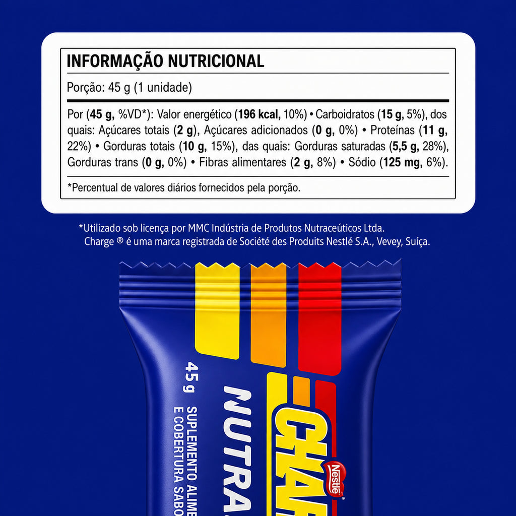 BARRA PROTEIN CHARGE NUTRATA 45G