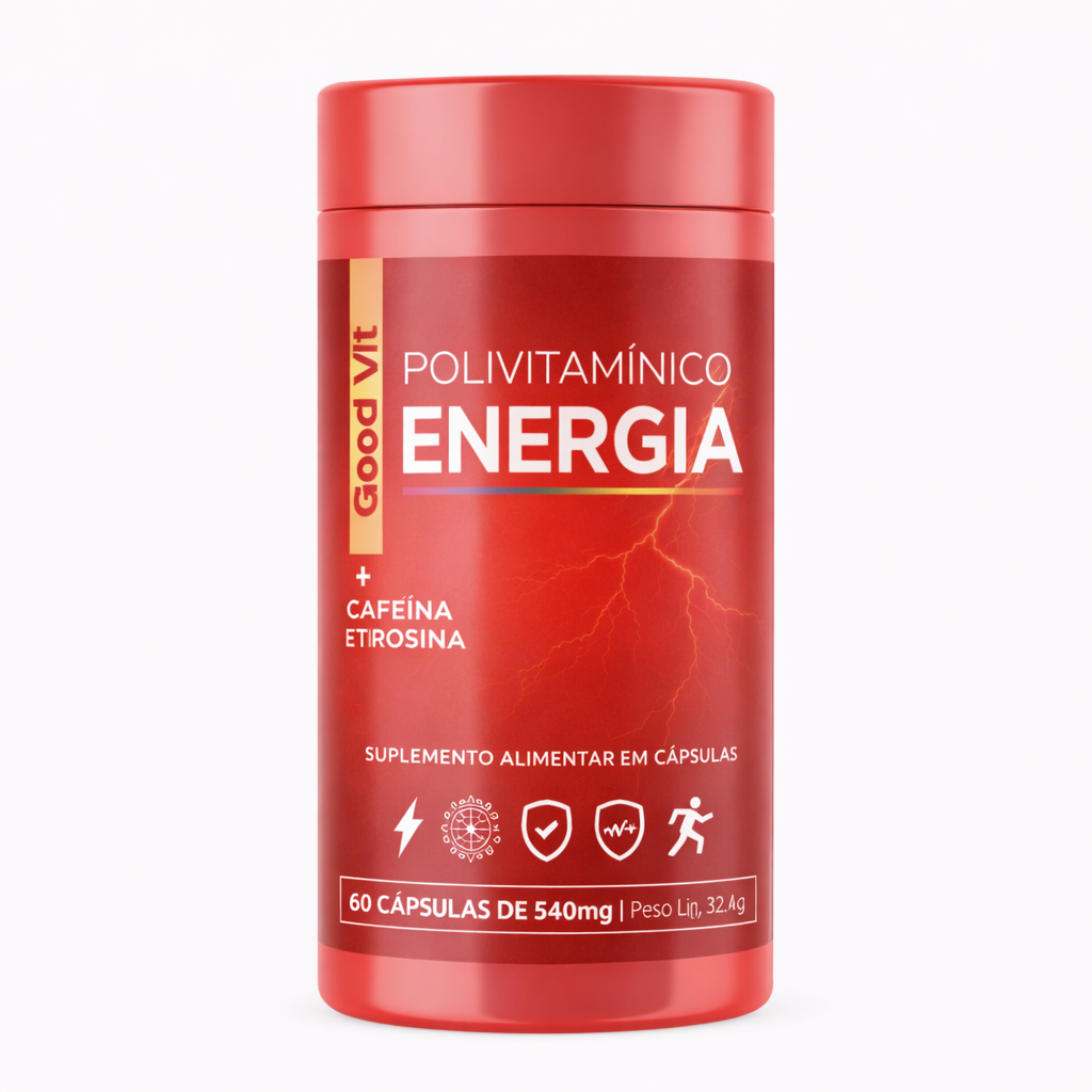 POLIVITAMINICO GOOD VIT ENERGIA C/60 CPS