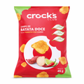 CROCKS CLUB BATATAS DOCE CHIPS PIMENTA COM LIMAO 45G
