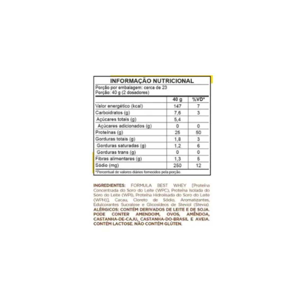 BEST WHEY (900 G) TODDY ATLHETICA