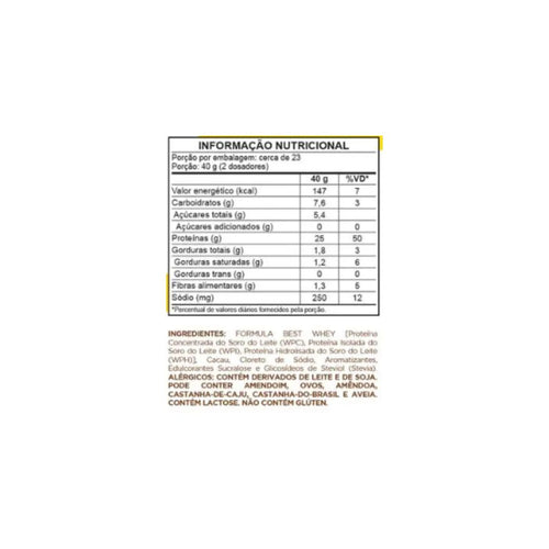 BEST WHEY (900 G) TODDY ATLHETICA