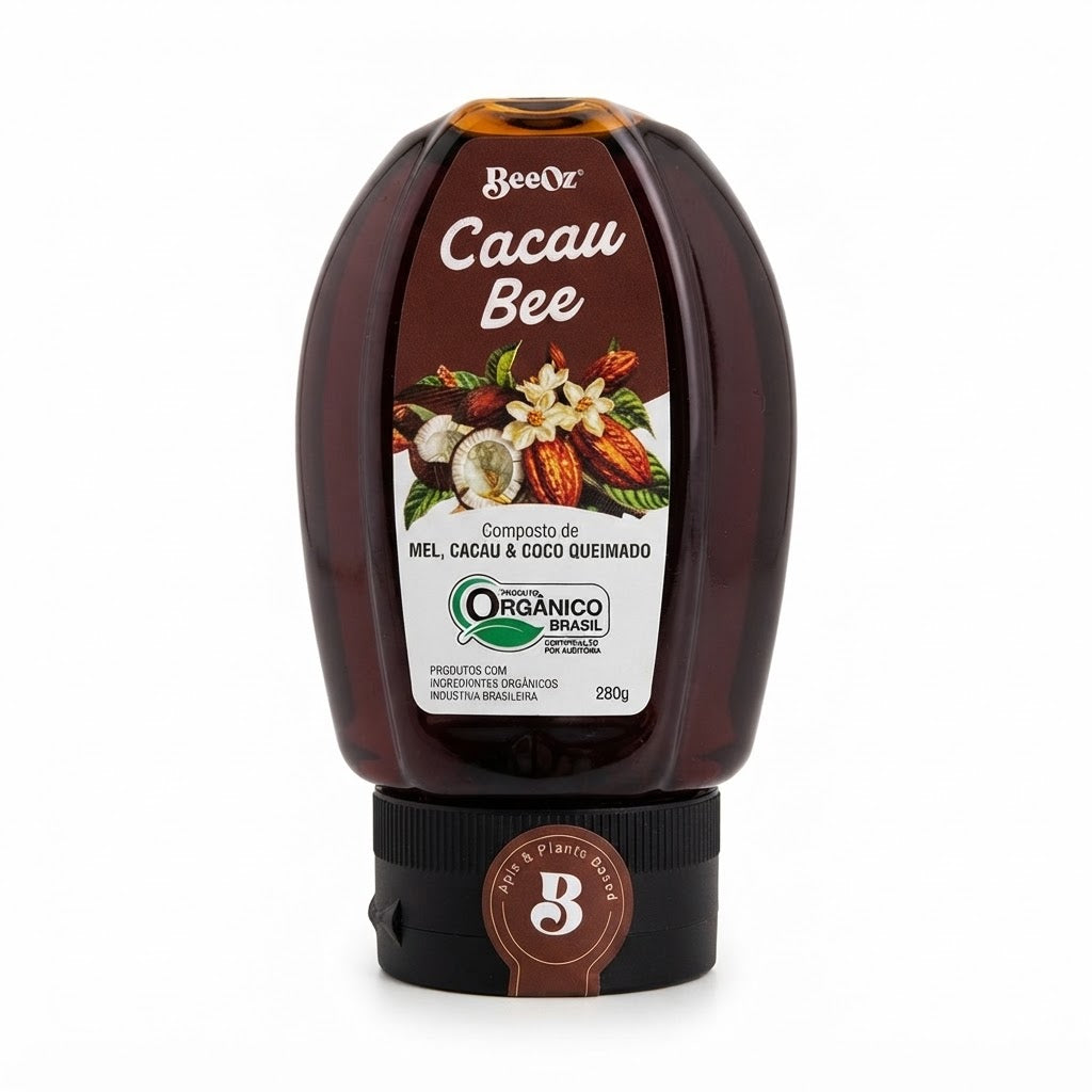 CACAU  BEE ORGANICO  COCO MEL,  QUEIMADO 280g