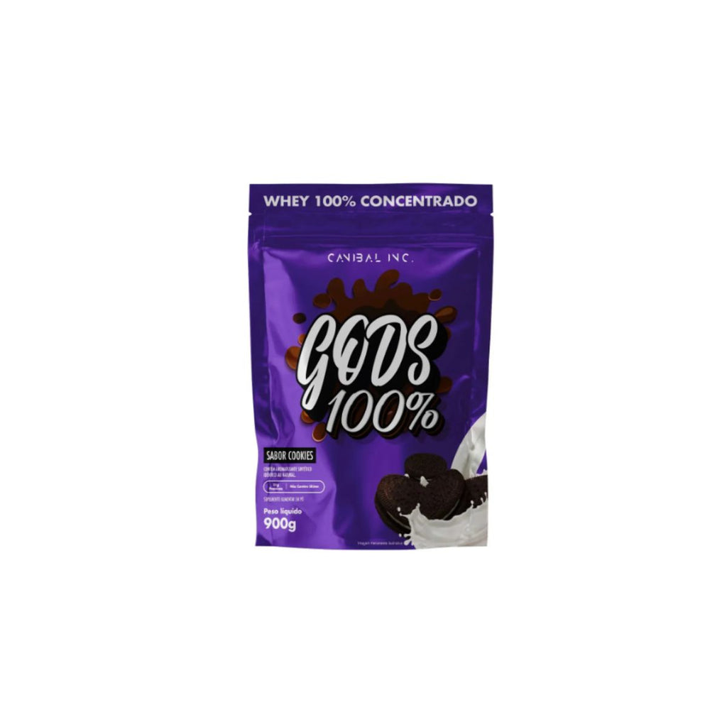 GODS WHEY 100% 900G COOKIES (POUCH)