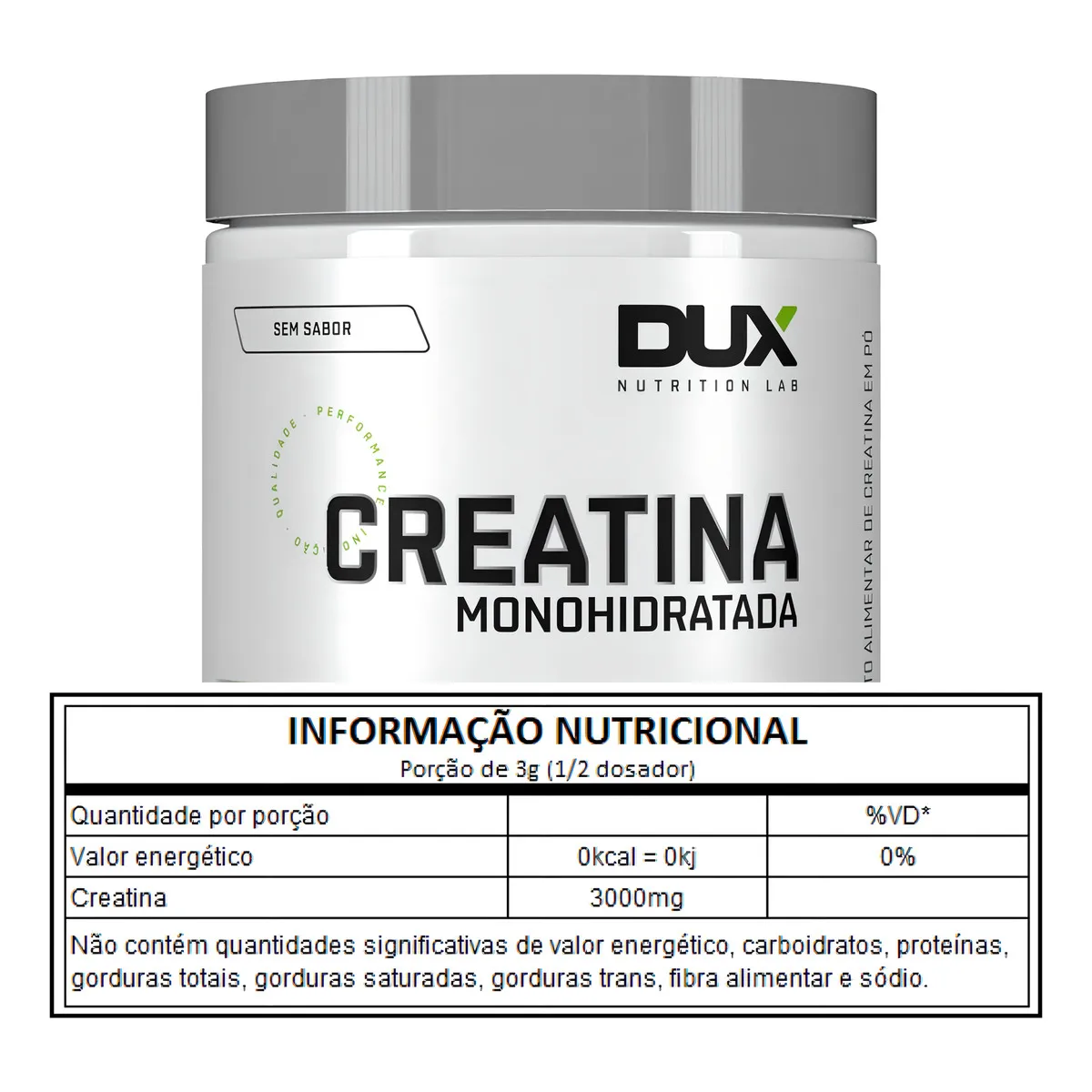 CREATINA MONOHIDRATADA DUX 300GR