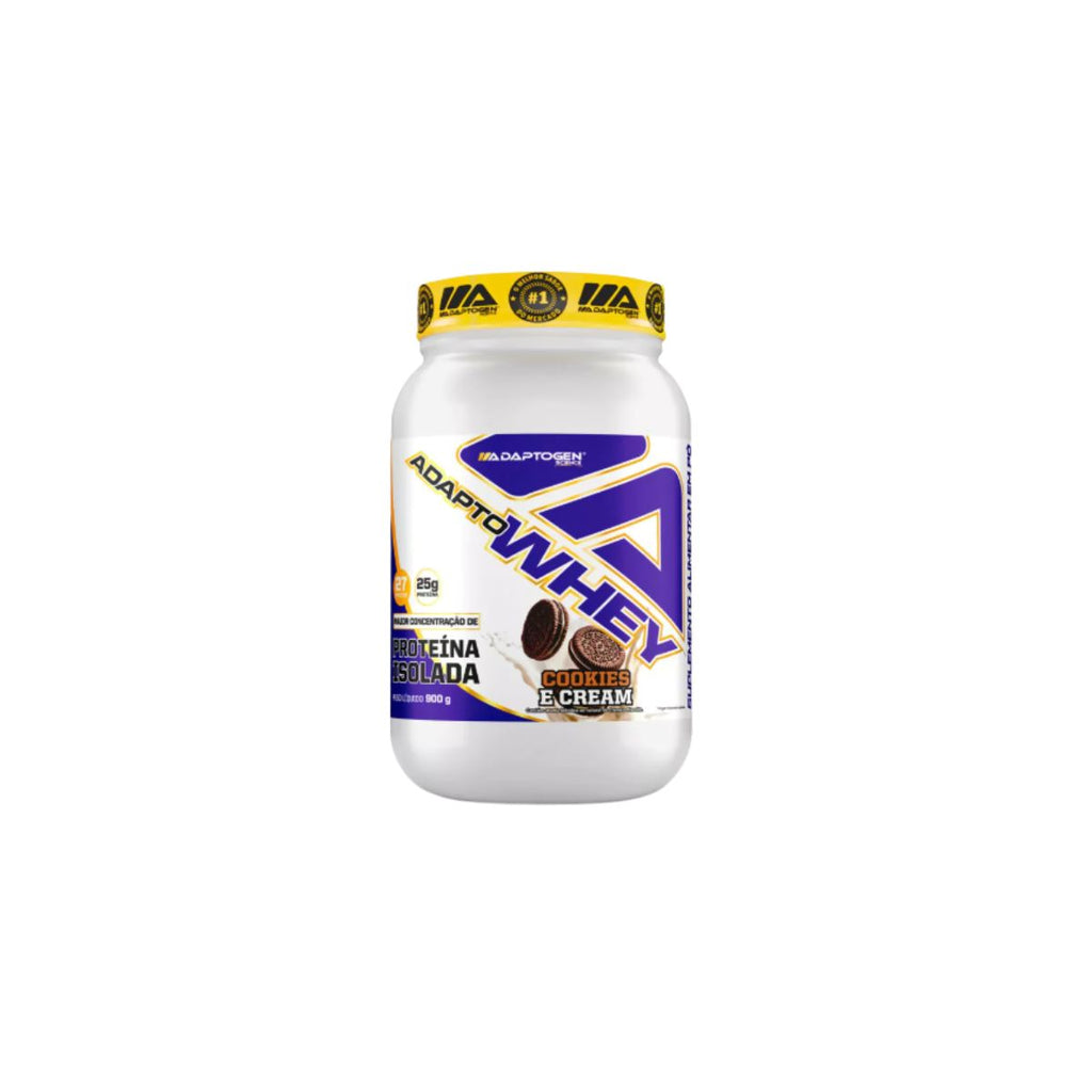 ADAPTO WHEY ISOLADO COOKIES & CREAM 900G