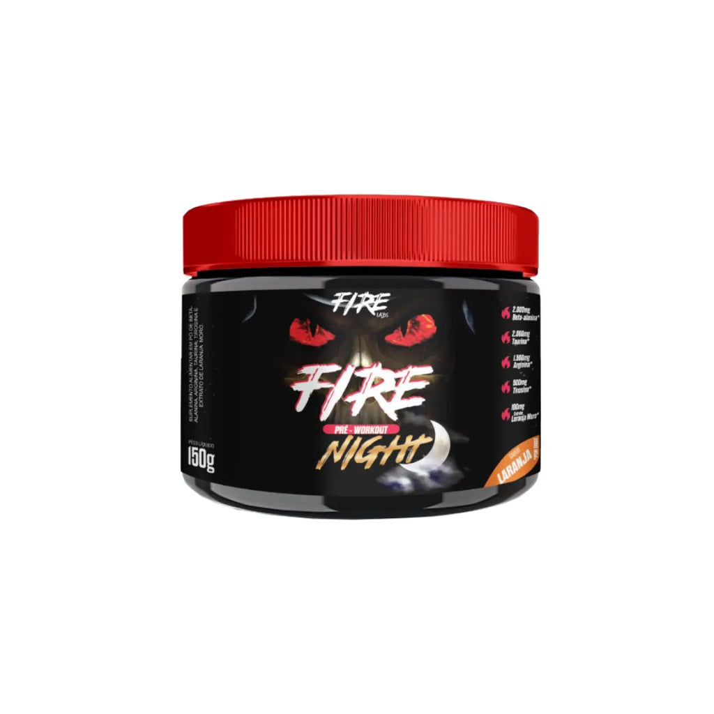 FIRE PRE TREINO LARANJA NIGHT 150G