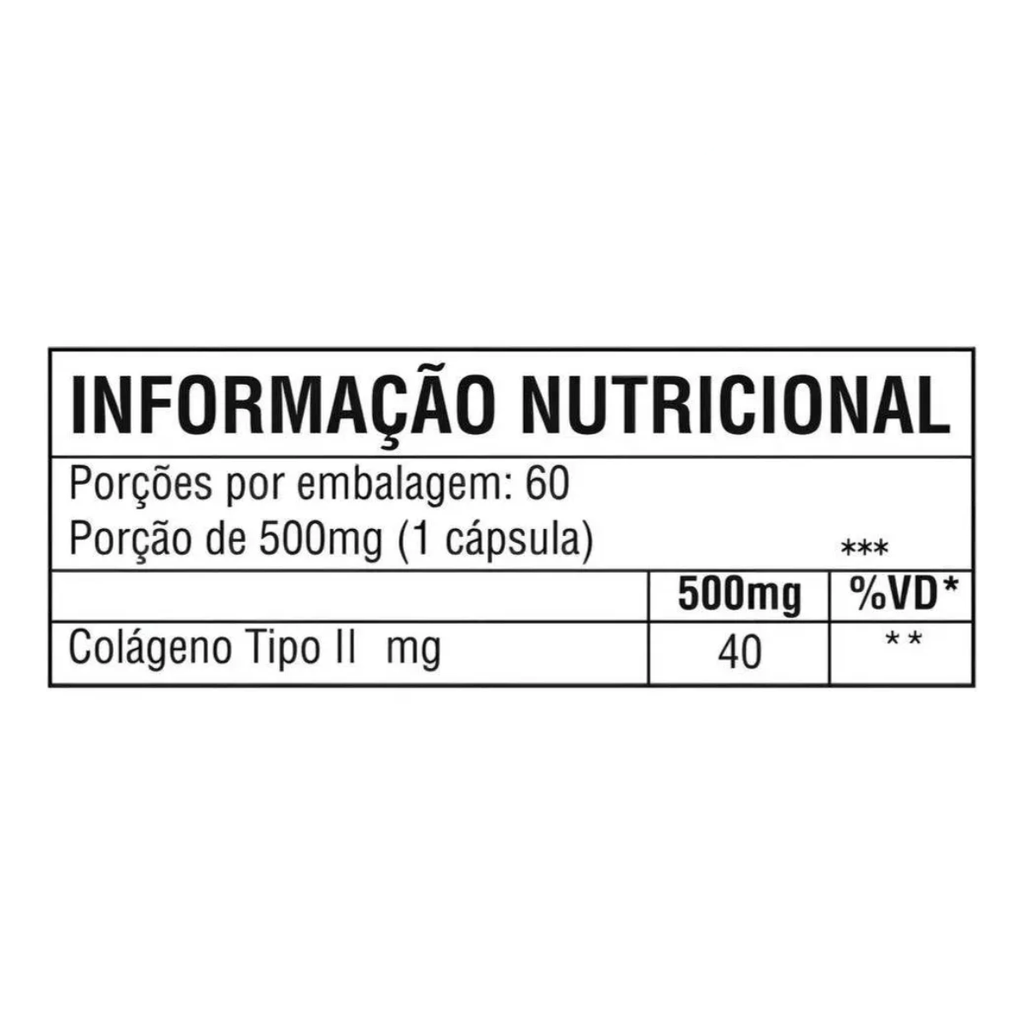 GOOD VIT COLAGENO TIPO 2 40MG 60 CAPS